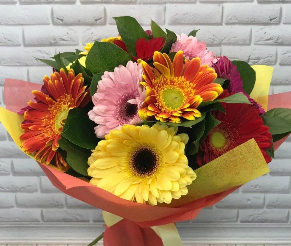 Букет цветов из: Герберы в Тоншалово