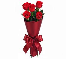 Букет 5 Красных роз Эдлесс Лав в Тоншалово