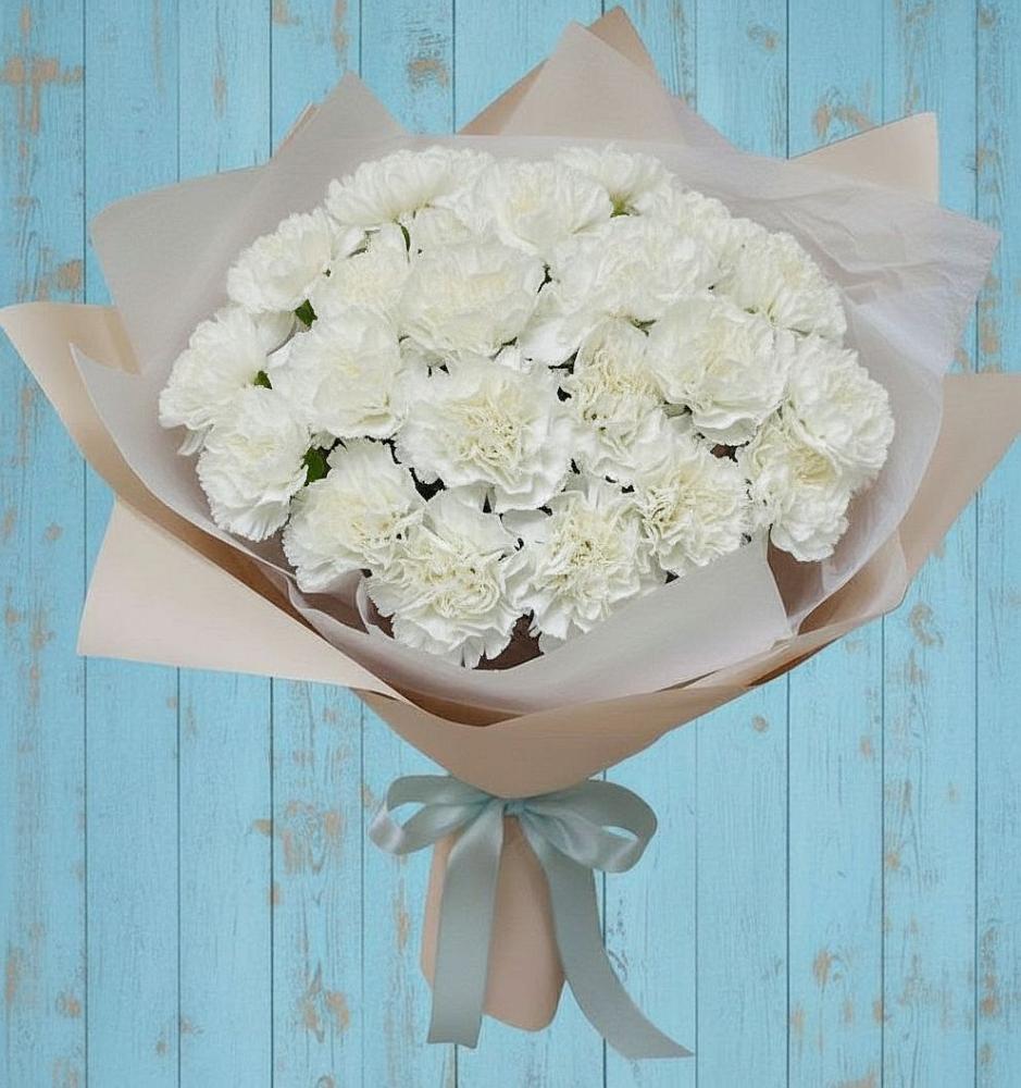 Букет цветов из: Гвоздики в Тоншалово