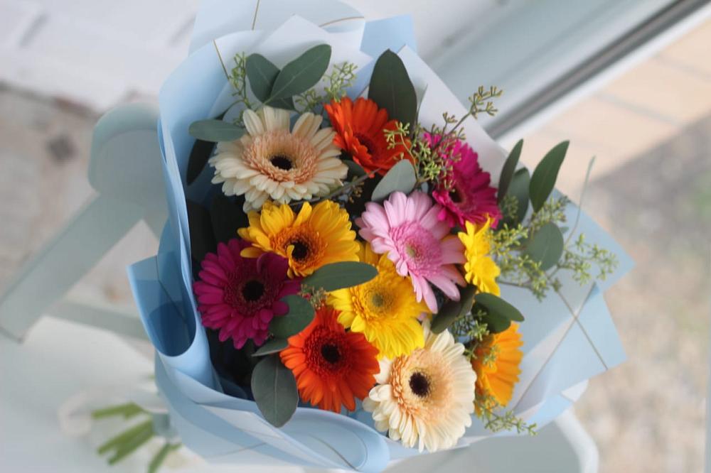 Букет цветов из: Герберы в Тоншалово