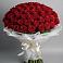 Букет 101 Красная роза Блэк Мэджик в Тоншалово