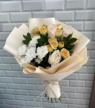 Букет цветов из:  Розы и Хризантемы #REPLACE_PRED# Тоншалово