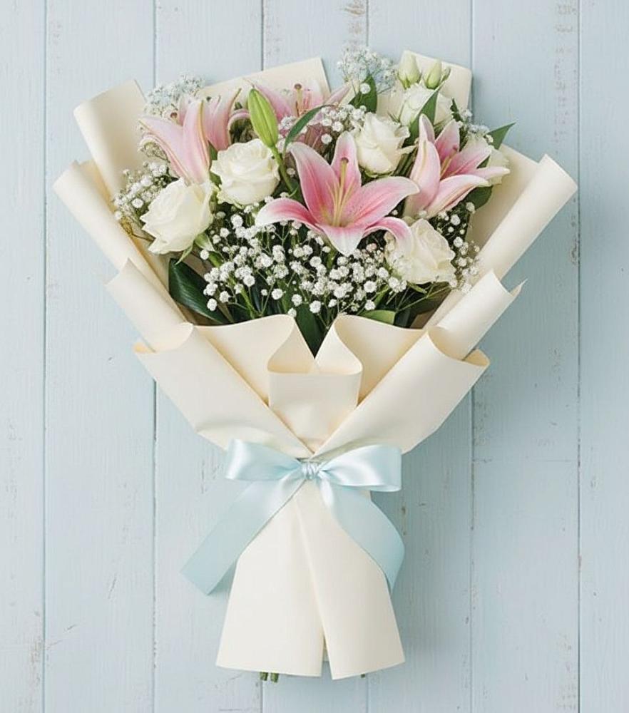 Букет цветов из: Лилии в Тоншалово