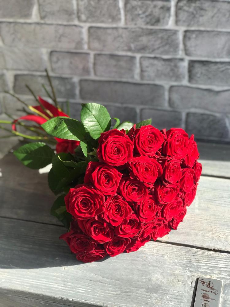 Букет Красные розы Фридом в Тоншалово