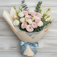 Букет цветов из:  Лизиантусы в Тоншалово