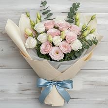 Букет цветов из:  Лизиантусы в Тоншалово
