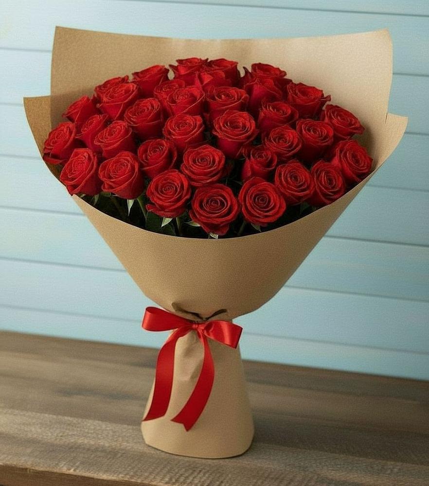 Букет Красные розы Милано в Тоншалово