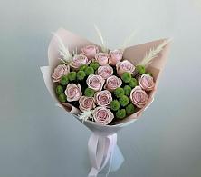 Букет цветов из:  Розы и Хризантемы в Тоншалово