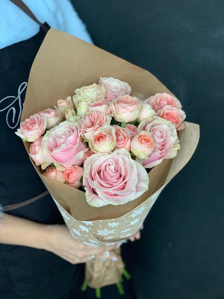 Букет цветов из: Хризантемы и Розы в Тоншалово