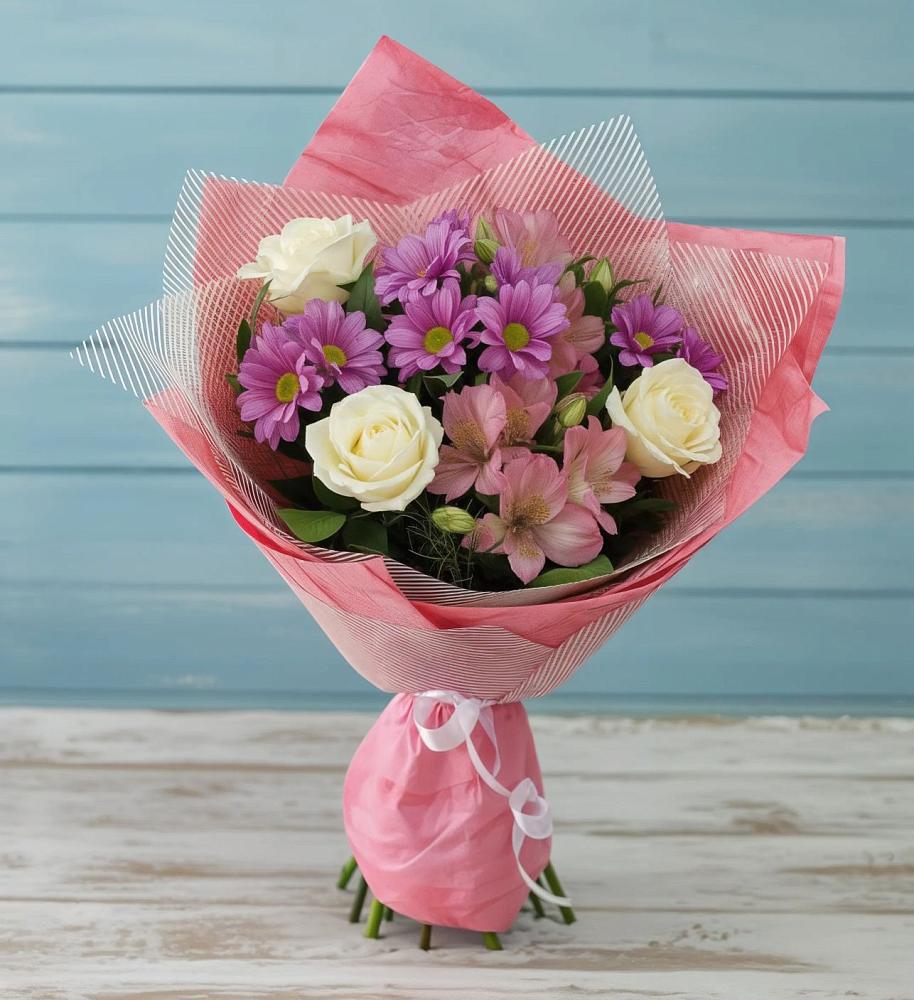 Букет цветов из: Герберы в Тоншалово