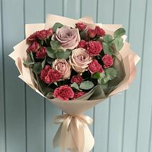 Букет цветов из:  Гвоздики и Розы #REPLACE_PRED# Тоншалово