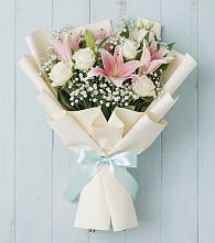 Букет цветов из:  Лилии в Тоншалово