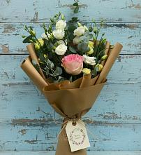 Букет цветов из:  Розы и Лизиантусы в Тоншалово