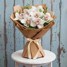 Букет цветов из:  Орхидеи и Розы в Тоншалово