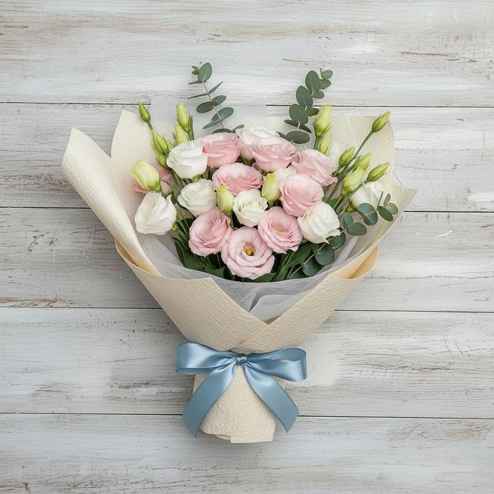 Букет цветов из: Лизиантусы в Тоншалово